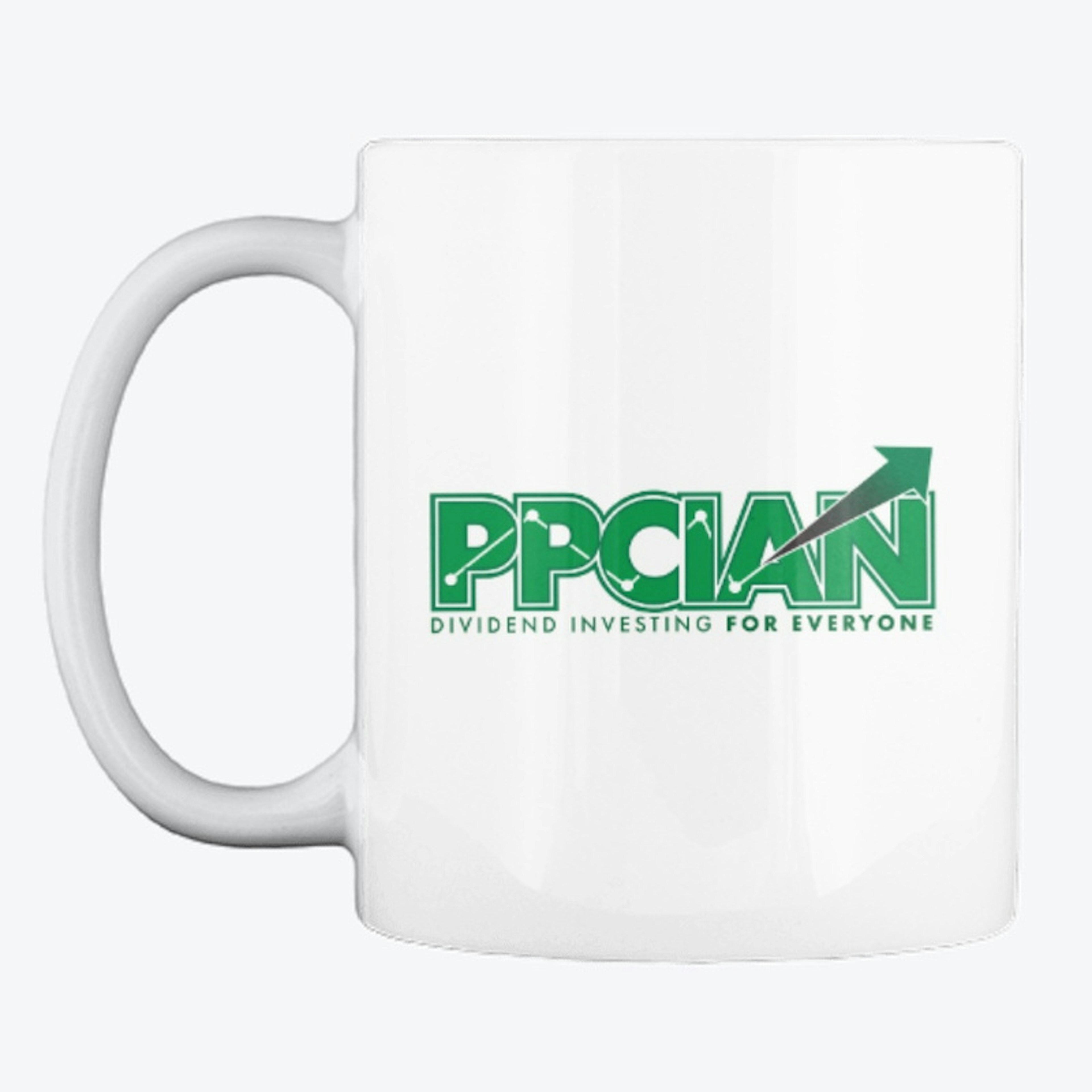 PPC Ian Dividend Investing Mug (White)
